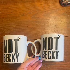 Jumbo coffee mug set